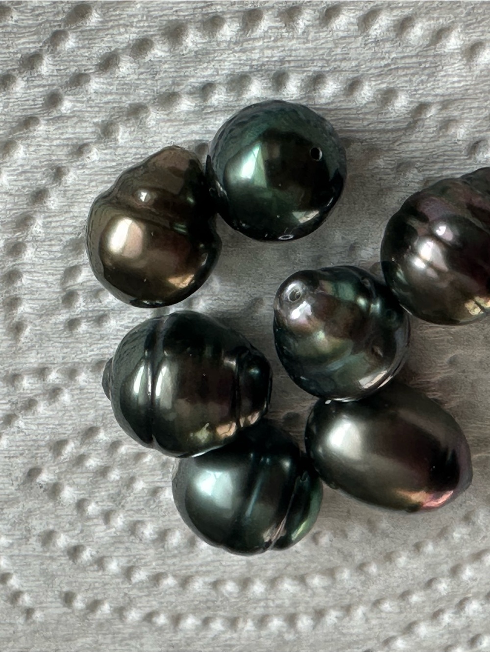 Assorted Tahitian Pearls Drop Shape Pendants DIY Jewelry Supplies Destash NWOT - Picture 3 of 3